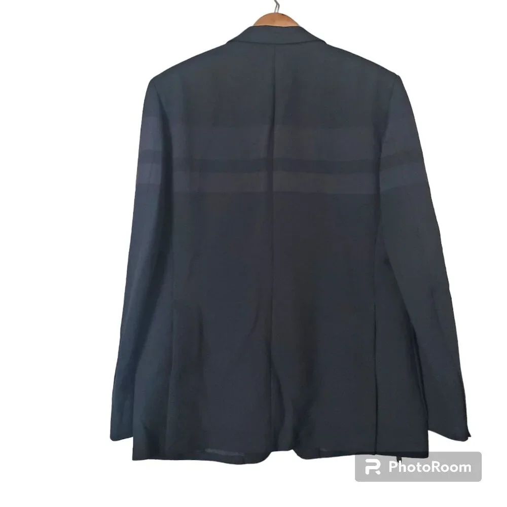Michael Kors mens suits blazer coat jacket stretch sz 44 regular black $798.00‎